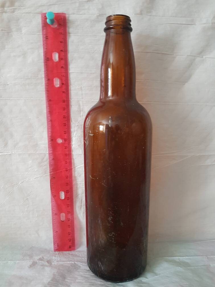 Vintage Antique Large Beer Bottle Etsy