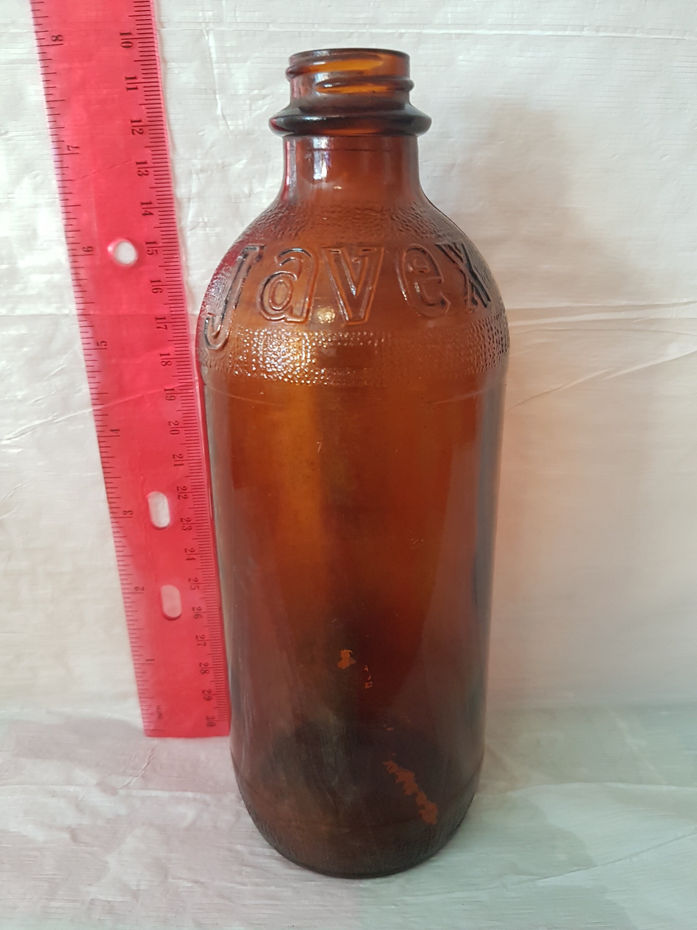 Vintage Antique Javex bottle bleach Etsy