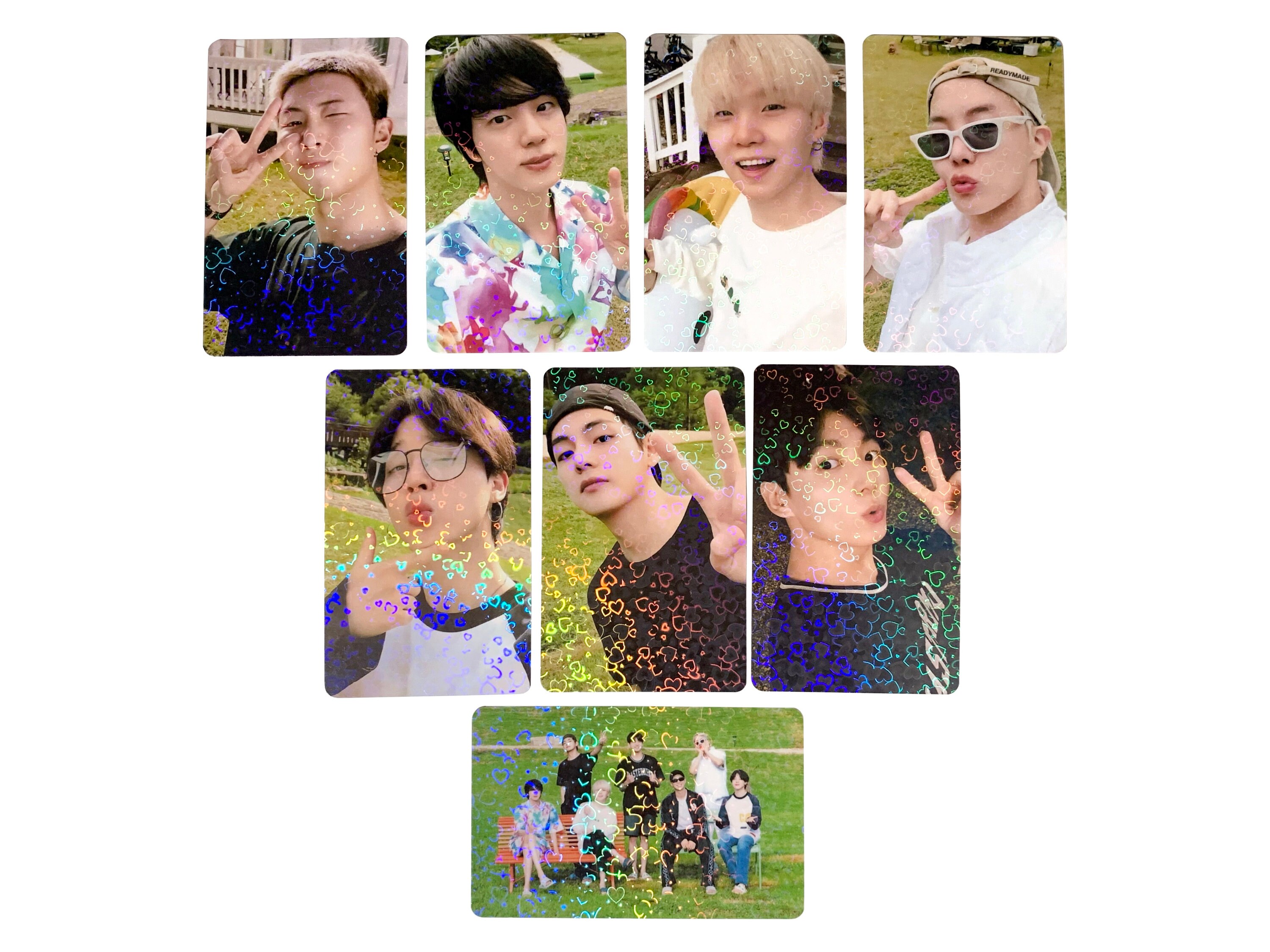 BTS Photocard Set PTD on Stage Vcr OT7 Fanmade Lomo Perfect Gift