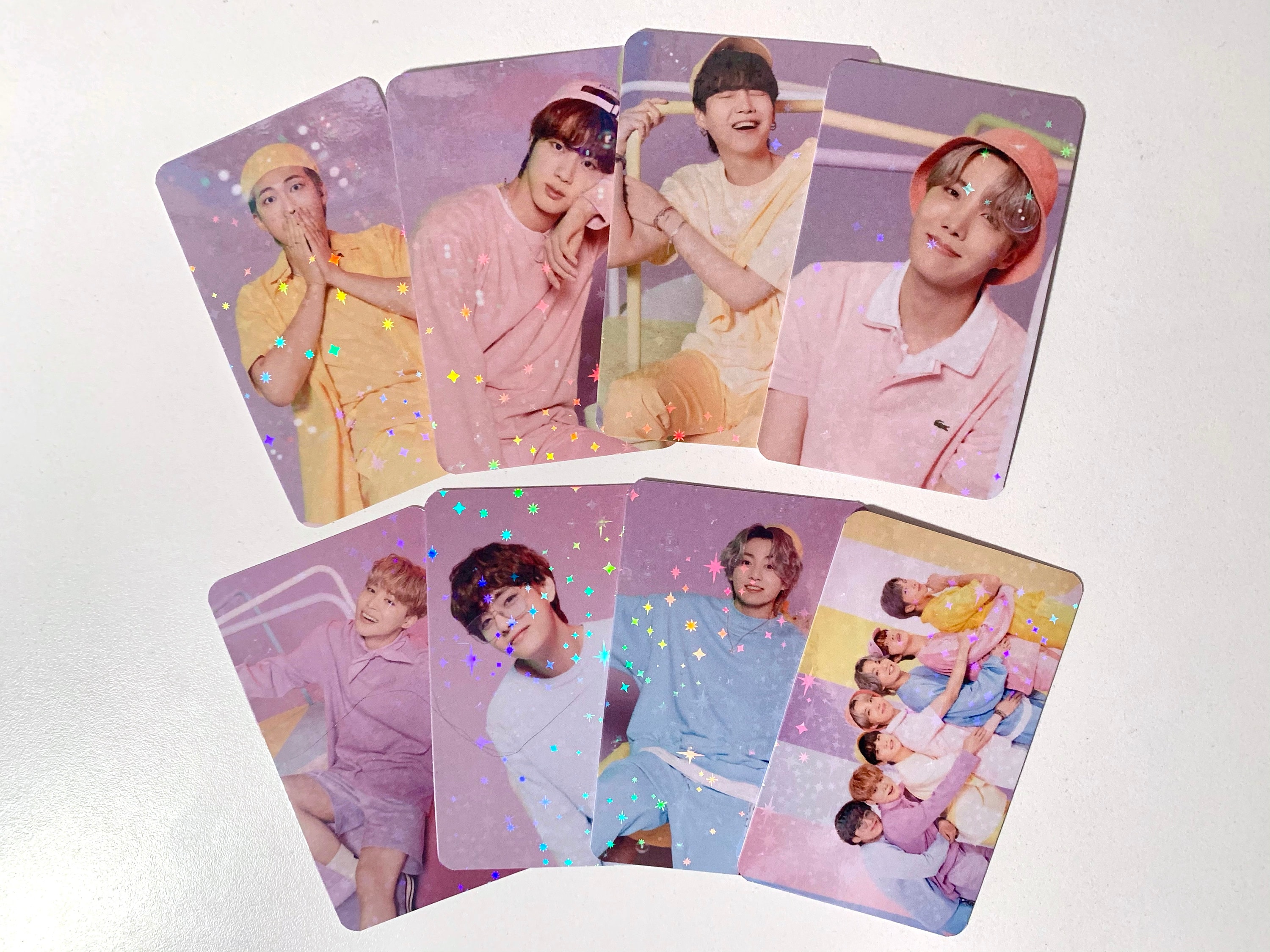 BTS Festa 2021 Holographic Photocards - Etsy