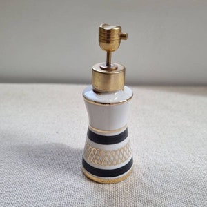 Vintage Porzellan Parfüm Flasche, Bayerische Duft Flasche, China Parfüm Pumpflasche