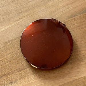 Vintage Estee Lauder Compact Mirror: Chestnut Handbag Makeup Mirror
