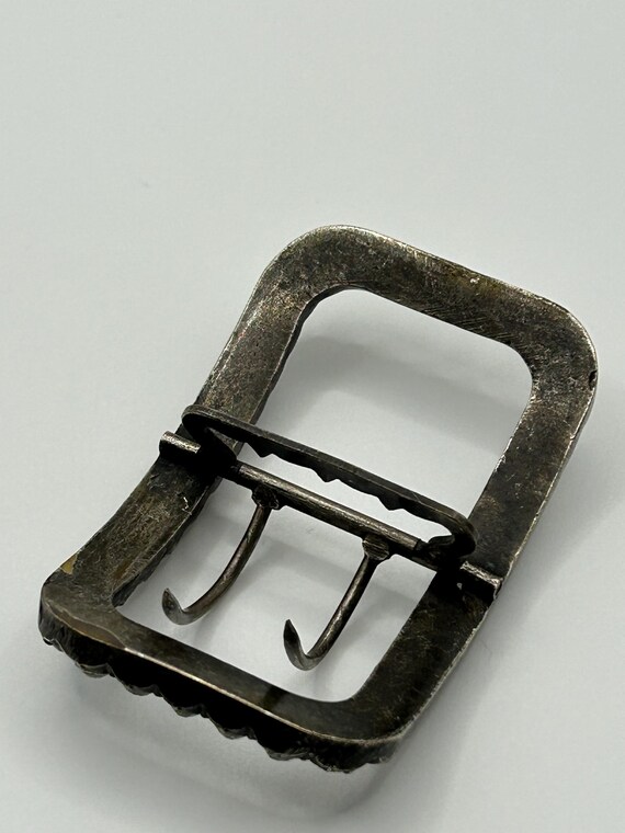 Antique Rectangular Paste Shoe Buckle, Georgian o… - image 12