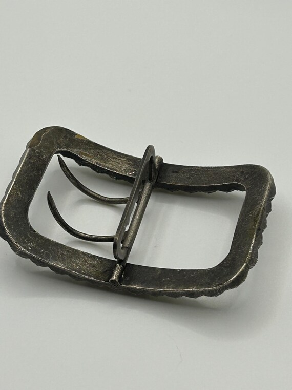 Antique Rectangular Paste Shoe Buckle, Georgian o… - image 8