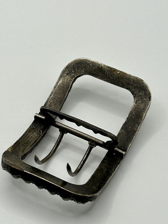 Antique Rectangular Paste Shoe Buckle, Georgian o… - image 11