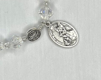 Beschermengel rozenkrans armband