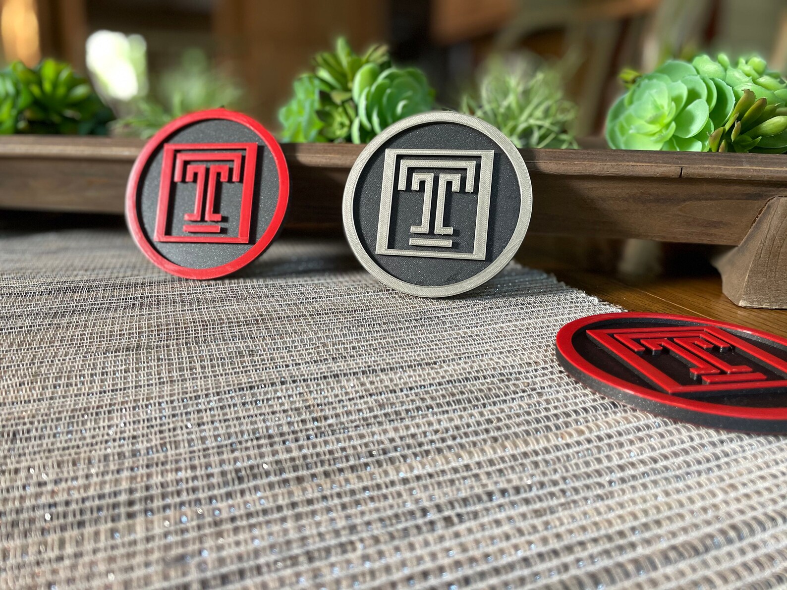 Individual Custom Coasters 3D Printed Etsy