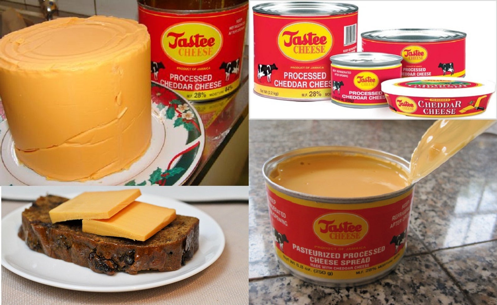 Tastee Cheddar Cheese 1Kg Easily Sliced Great Taste Etsy