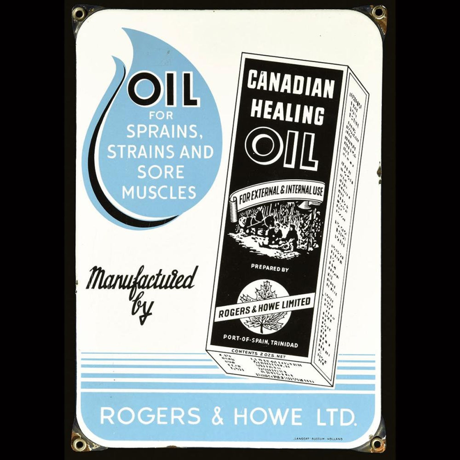 Canadian Healing Oil For Sprain/Aches/Pain 60ml Etsy