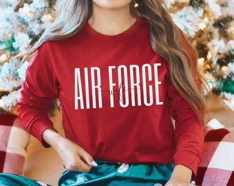 Military wife long sleeves T-shirt/Military wife shirt/Proud military wife gift/gift for military wife/Deployment gift/Graduation shirt gift