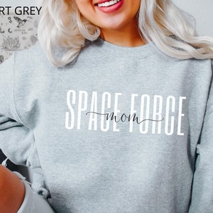 Military mom Crewneck Sweatshirt/Proud military mom shirt/military mom shirt/deployment gift/graduation gift/military family shirt