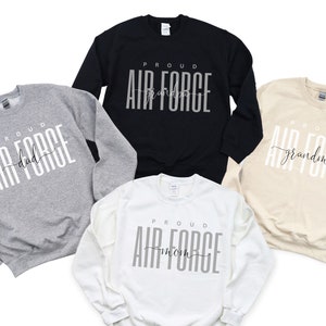 Military Family sweatshirt/Academy graduation crewneck/graduation family shirt/matching family shirt/mom dad T-shirt/employment reveal gift