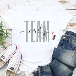 Personalized team name shirt/essential oil T-shirt/doTERRA convention T-shirt/aroma tee/team matching T-shirt/convention outfit/aromatherapy