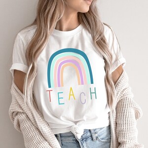 TEACH T-shirt/gift for teacher/teacher shirt/teacher appreciation/teacher team group shirt/back to school shirt/teacher gift/cute teach tee