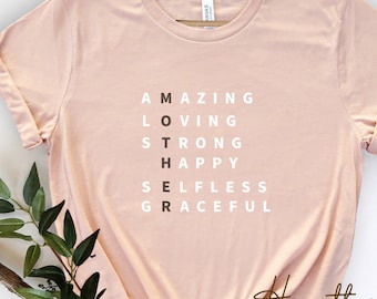 Mother T-Shirt - Strong Mom Gift