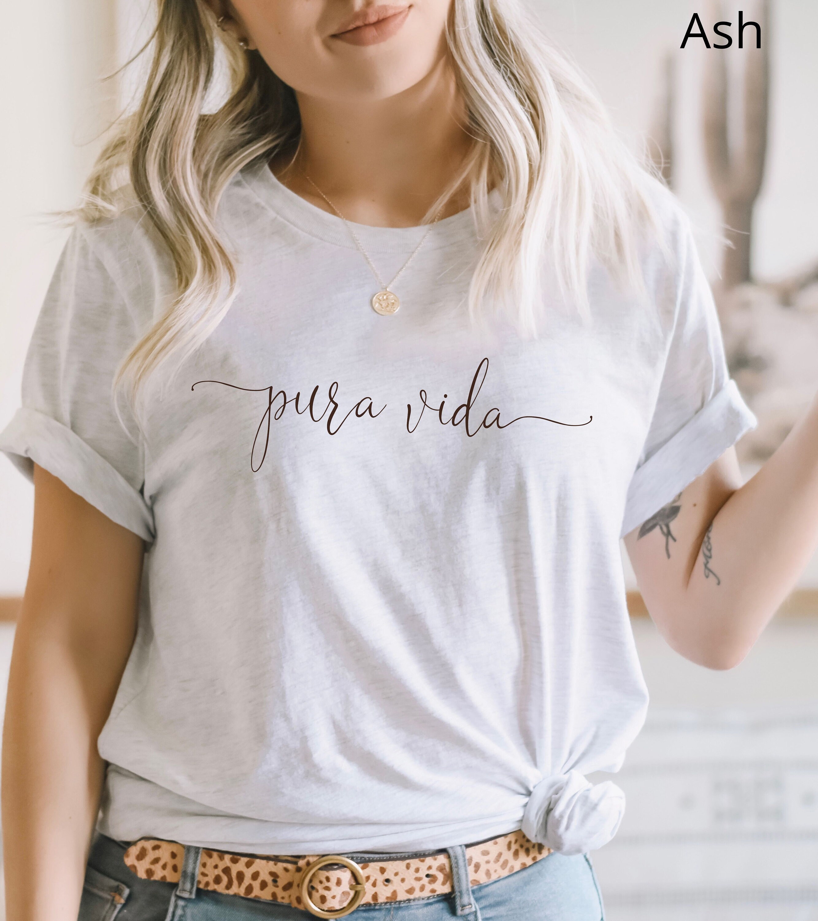 Pura Vida Women's Emotions Print Crop Top - 100% Cotton Tie-Dye, Short Sleeve, Custom Fit