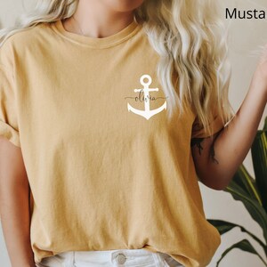 Cruise vibes only T-shirt/Custom cruise t-shirts/Family cruise shirts/comfort colors unisex/family vacation tee/family matching cruise shirt bild 5