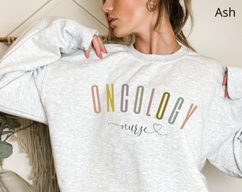 Oncology Nurse sweatshirt crewneck/Gifts for Oncology Nurse Grad Gift/Future Oncology Nurse Shirt/ONC Floor RN/cancer nurse shirt/onc nurse