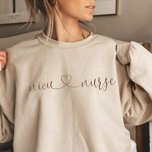 NICU nurse sweatshirt crewneck/NICU nurse gift/graduation gift/future nurse crewneck/NICU nurse shirt/neonatal nurse shirt/nurse grad gift