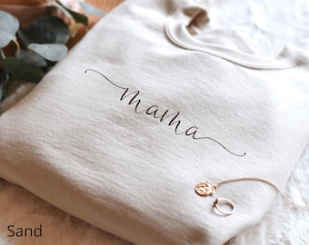 Mama Sweatshirt: Mother's Day Gift, Pregnancy Announcement