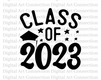 Clase de 2023 SVG, 2023 Graduado SVG, Graduación svg, Graduación universitaria svg, Graduación de la escuela secundaria svg, 2023 Grad svg, Cricut Cut File