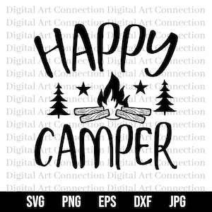 Happy Camper SVG, Happy Campers SVG, Camper svg, Campers svg, Outdoors svg, Outdoor svg, Camping svg, Cricut Cut File