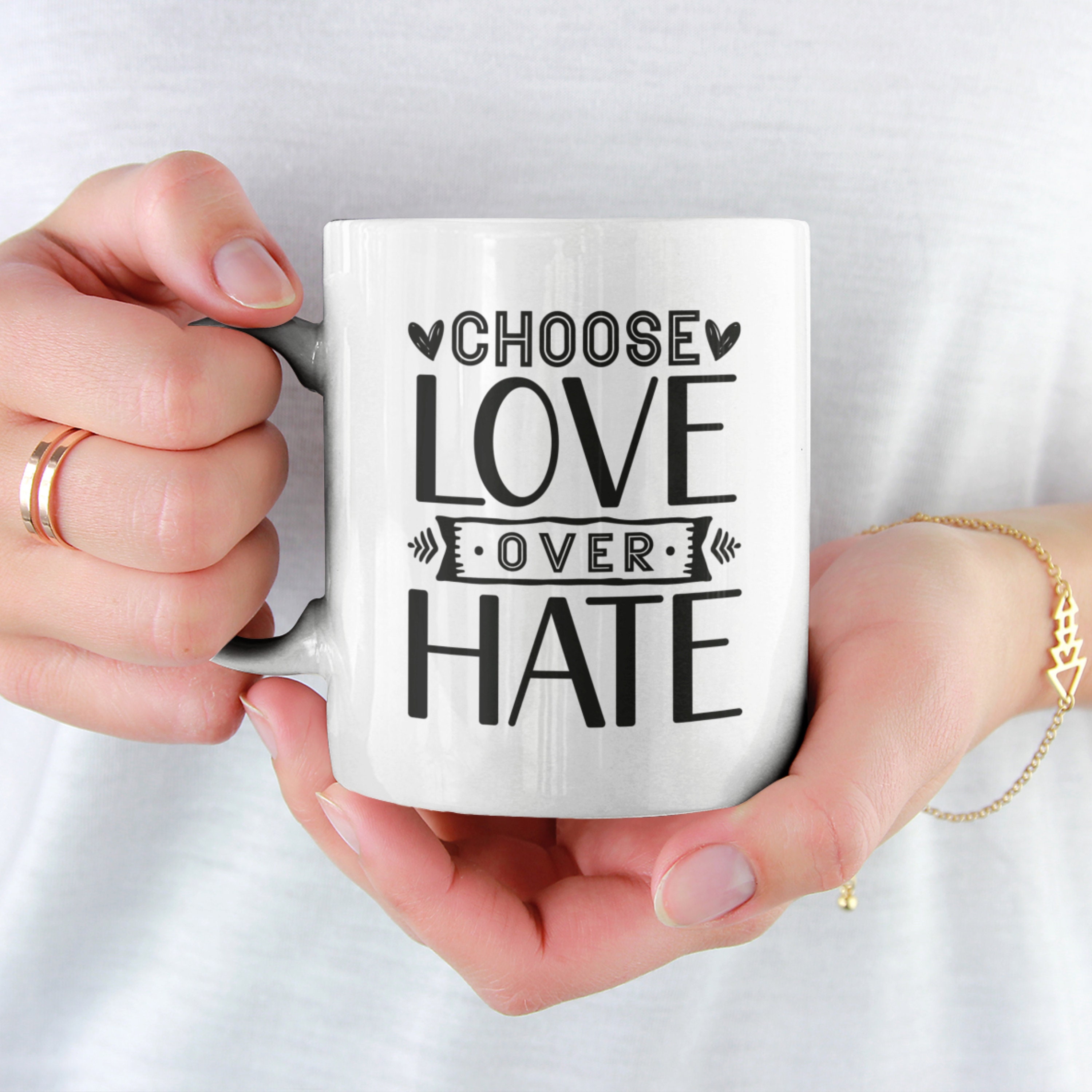 Choose Love Over Hate SVG, Choose Love SVG, Love Over Hate Svg