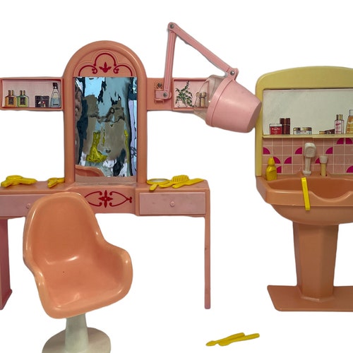 Vintage Fashion Doll Beauty Salon Play Set Barbie Arco 1973 - Etsy Vintage Fashion Doll Beauty Salon Play Set Barbie Arco 1973 - Etsy