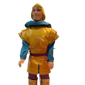 Vintage Disney Hunchback of Notre Dame Phoebus Doll 1996 Mattel