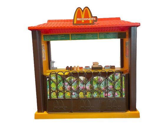 Vintage Barbie Mcdonalds Play Sets RARE Mattel 1982 Partial Set