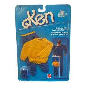 Vintage Mattel Ken Fashion Wear | Twice as Nice | 2305 Mattel | Reversible Clothes