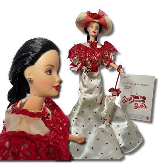 Vintage coca cola barbie cheap