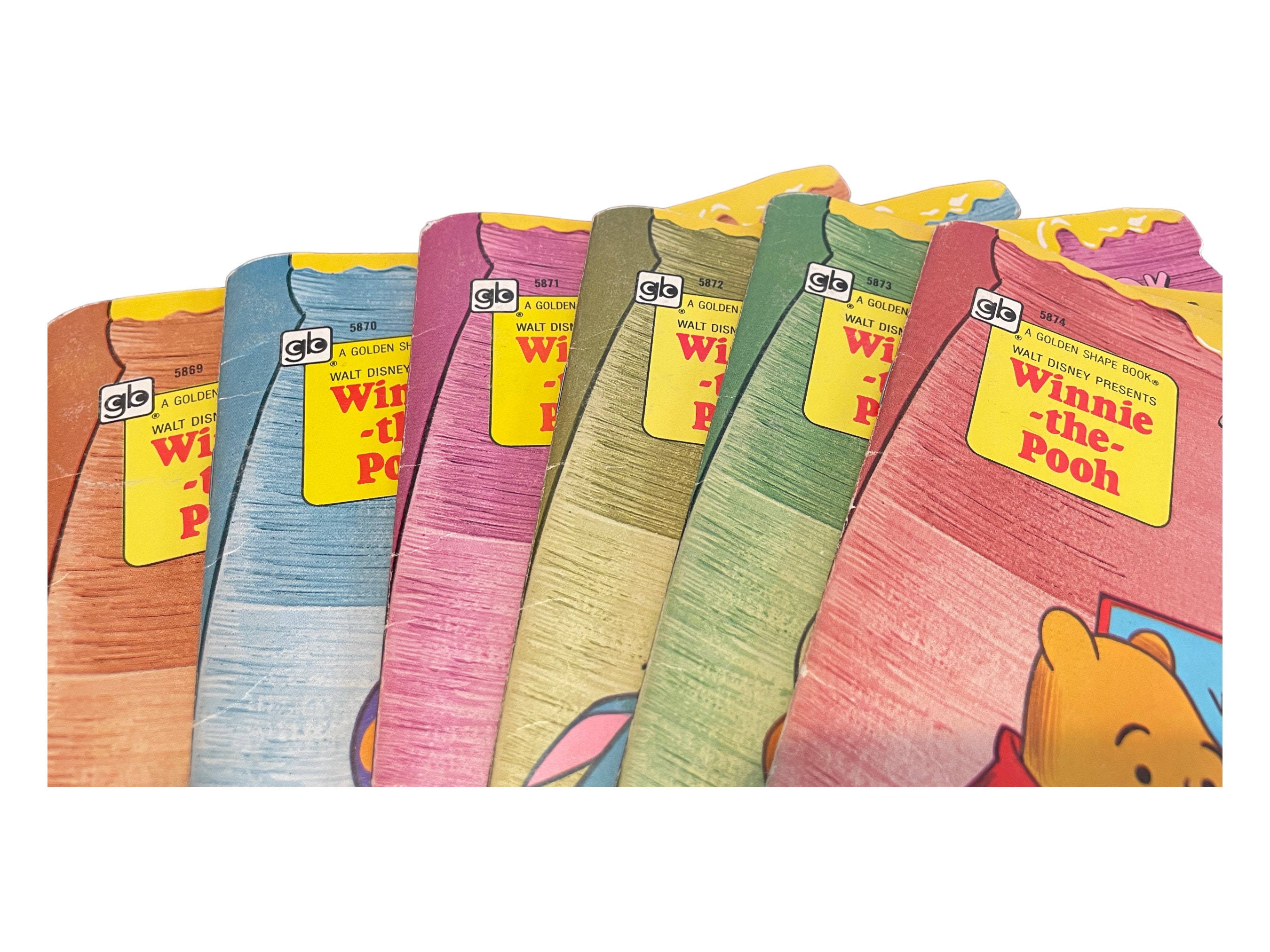 Vintage Winnie-the-pooh Books| A Golden Shape Book | Walt