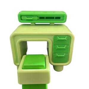 Vintage Barbie Dream House GREEN Desk and Stool | 1977 | Mattel | Vintage Barbie Doll