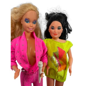 Vintage Barbie en de Rockers-poppen | Barbiepop | Dana-pop | 1980