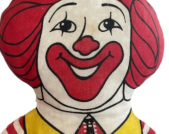 ヴィンテージ ロナルド マクドナルド ぬいぐるみ - Etsy 日本