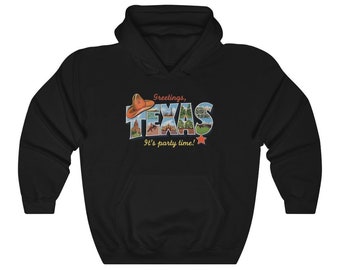GRÜßE AUS TEXAS T-Shirt l Unisex Heavy Blend Kapuzenpullover
