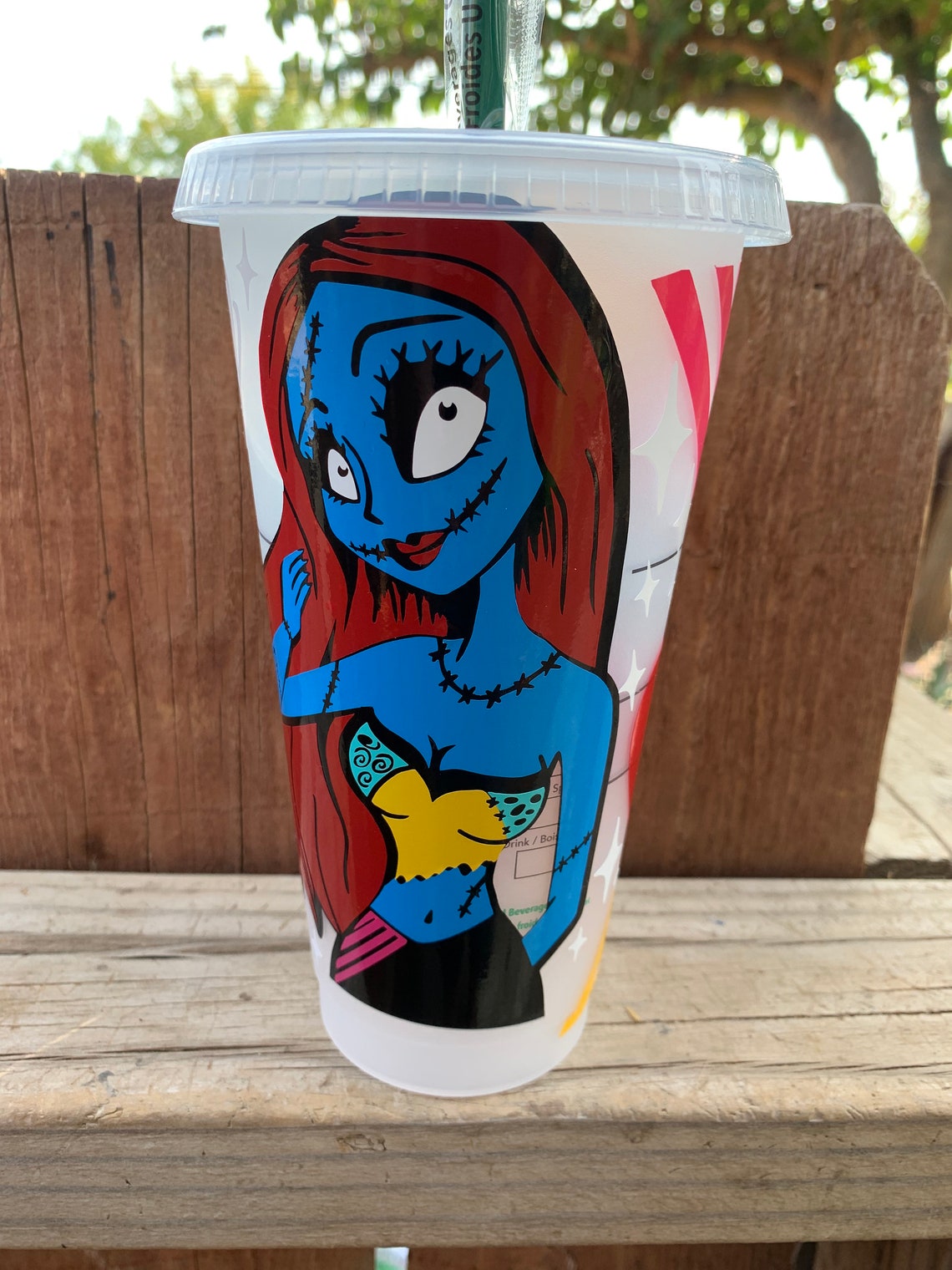 Starbucks Nightmare Before Christmas Sally Cup Etsy UK