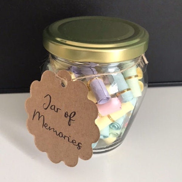 Memory Jar - Etsy