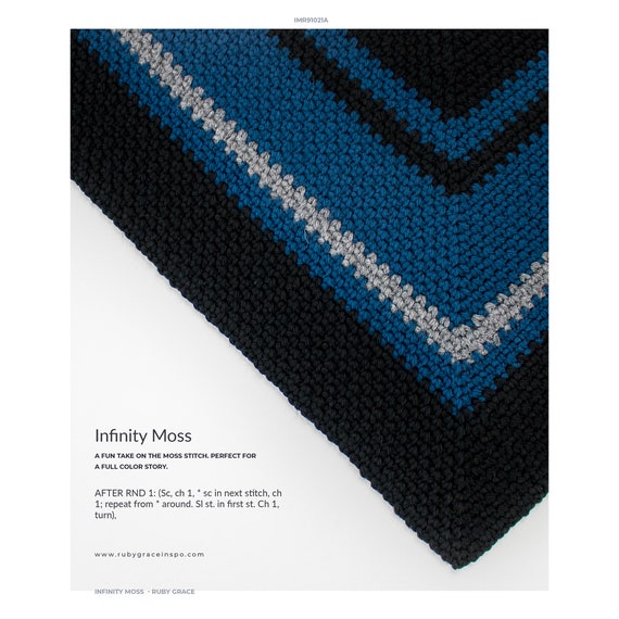 Boho Rainbow Mesh Stitch Crochet Blanket