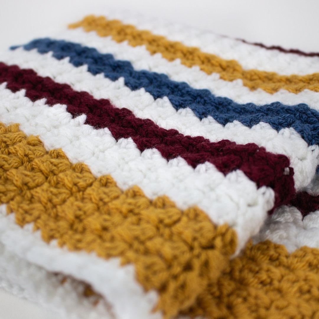 Wattle stitch crochet blanket hotsell