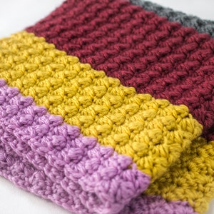Herbst Chic Segge Häkeldecke