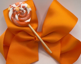 Orange Hair clip