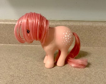 Vintage My Little Pony Cotton Candy G1 Pink Pony 1980er Jahre MLP Earth Pony