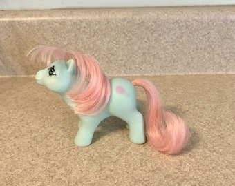 My Little Pony MLP Baby Mint Pink G1 Hasbro Freckles Nostalgia Toys Rattles