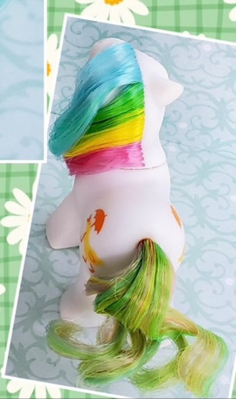 My Little Pony G1 Vintage Primer Diente bebé Quackers MLP imagen 4