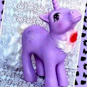 Vintage My Little Pony Einhorn G1 Puder