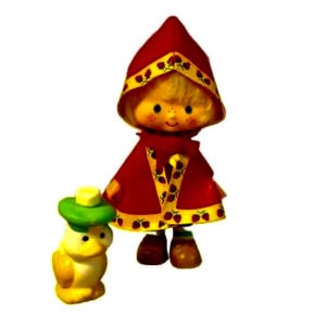 Jaren 80 Strawberry Shortcake Friend Mint Tulp Pop met Nostalgie Nostalgie Speelgoed