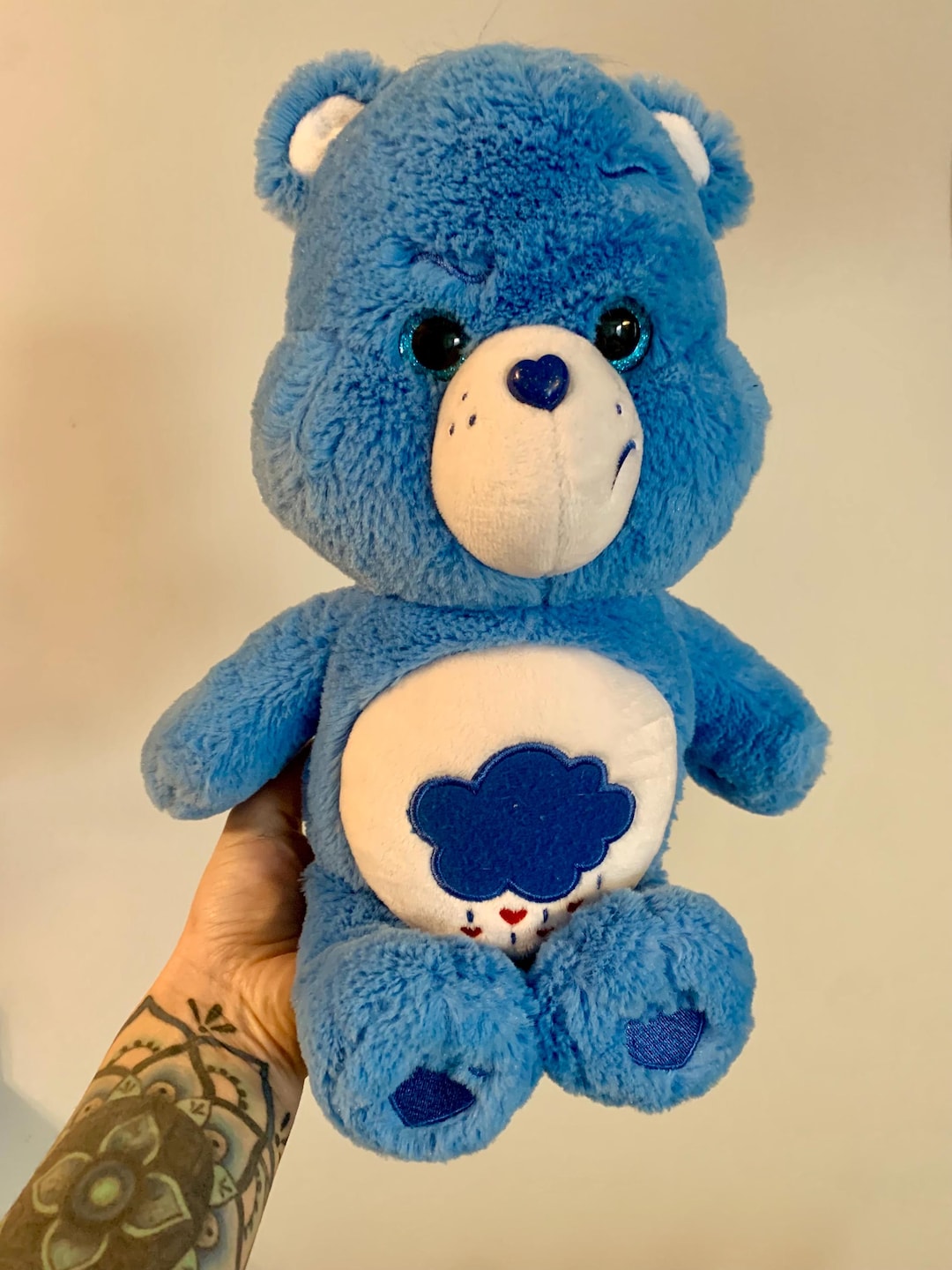 Care Bears Grumpy 2017 Plush Toy - Etsy