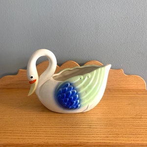 Swan Planter made in Japan